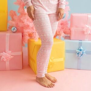 NWT Posh Peanut Women’s Waffle Leggings I 2XL / Pink